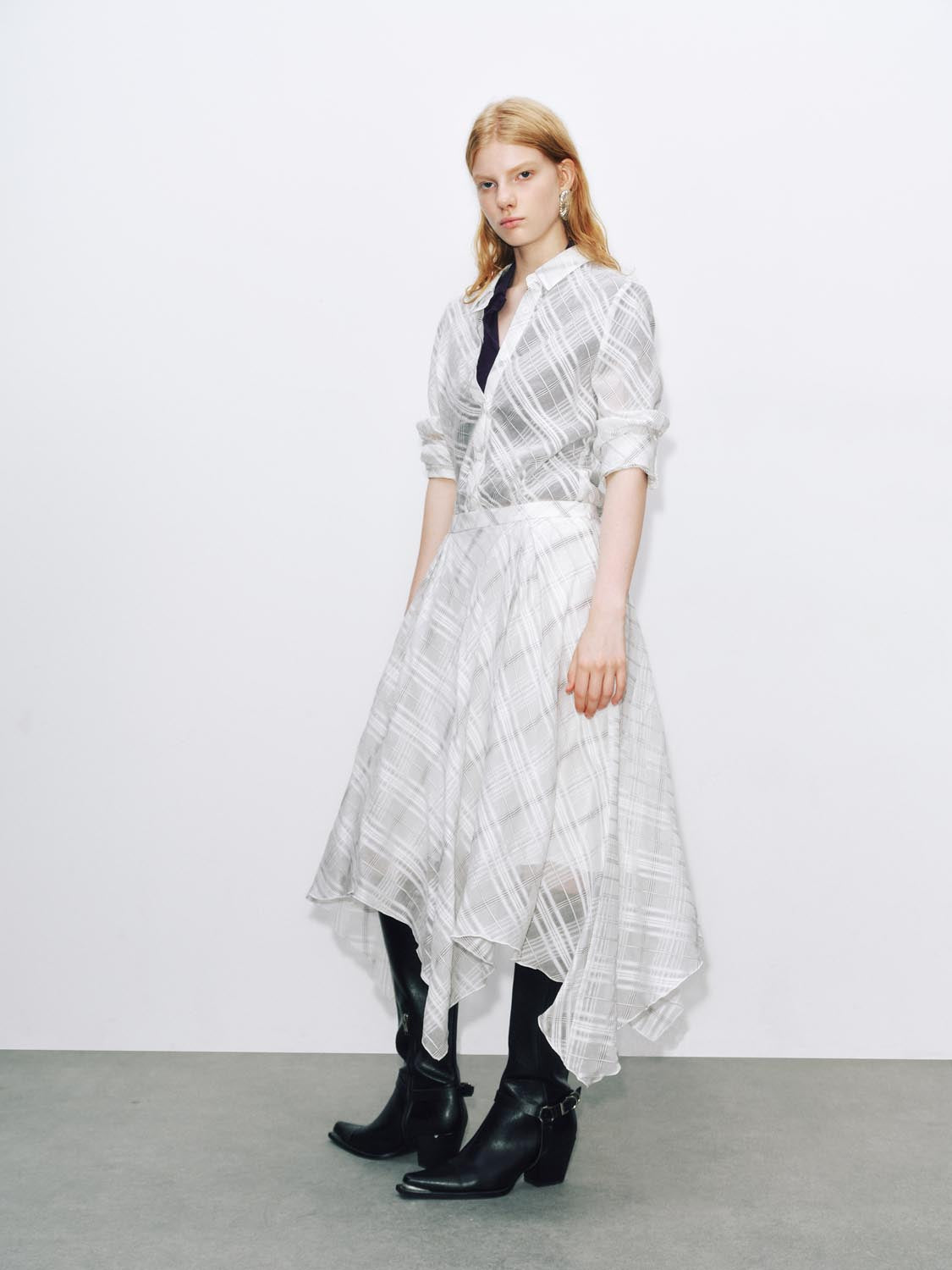Irregular Hem A-Line Skirts