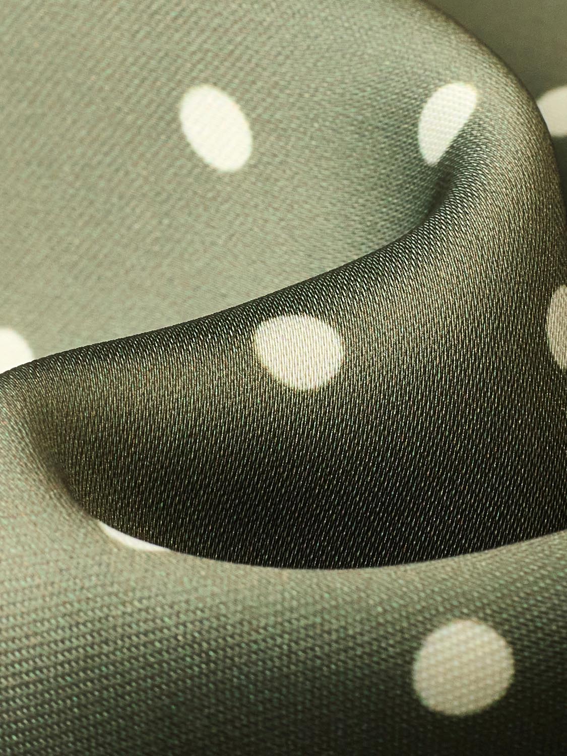 Polka Dotted Fishtail Midi Skirts