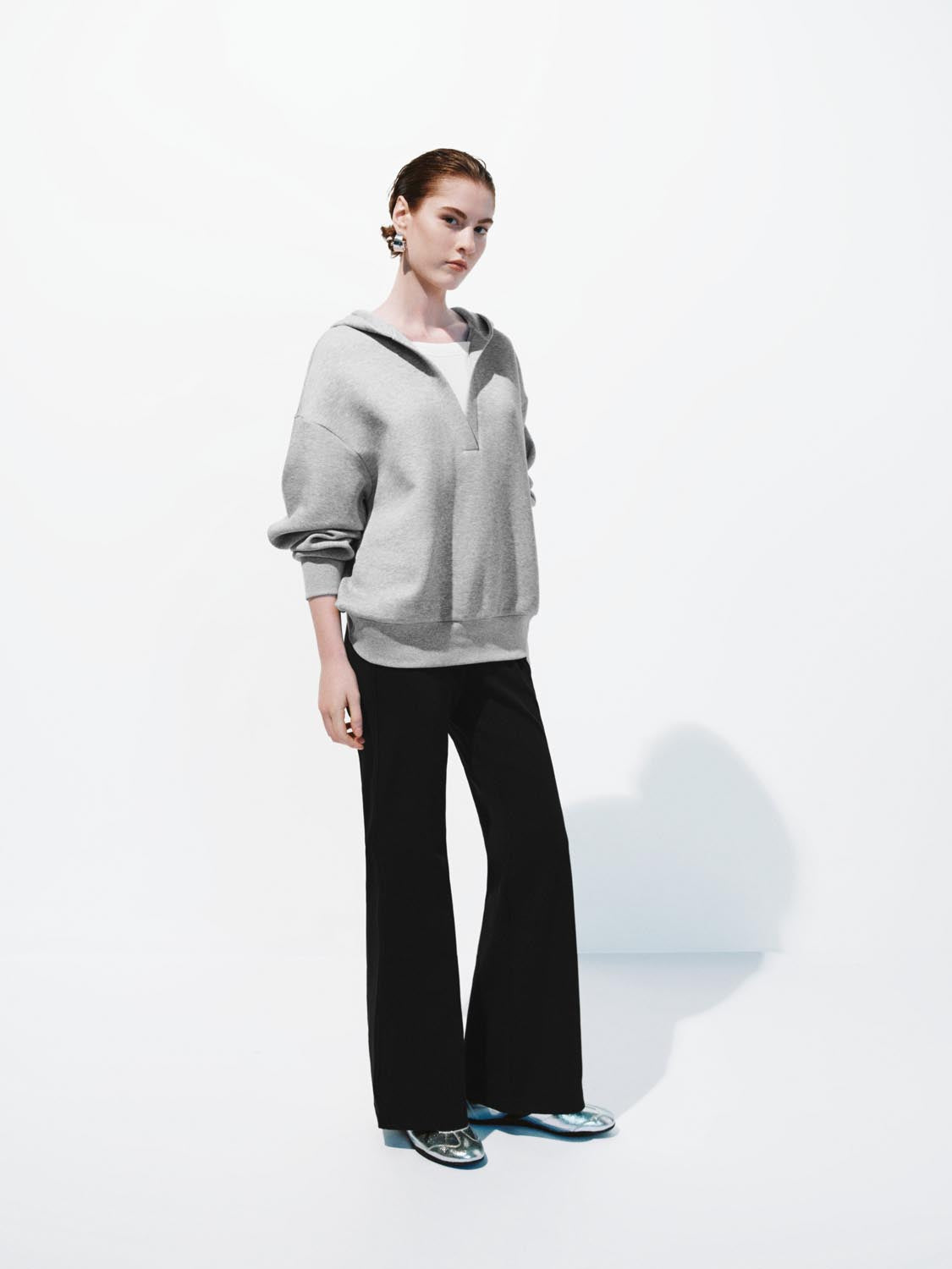Pull On Skinny Flare Pants