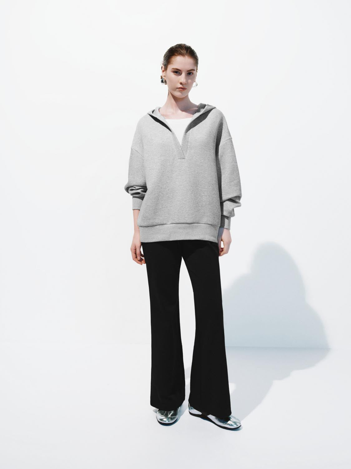 Pull On Skinny Flare Pants