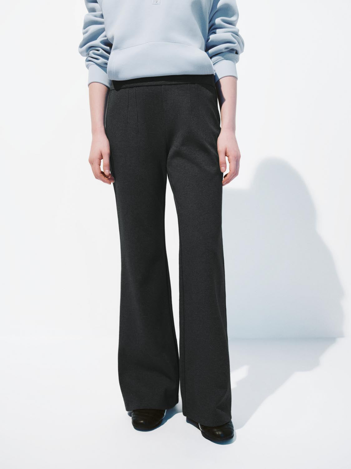 Pull On Skinny Flare Pants