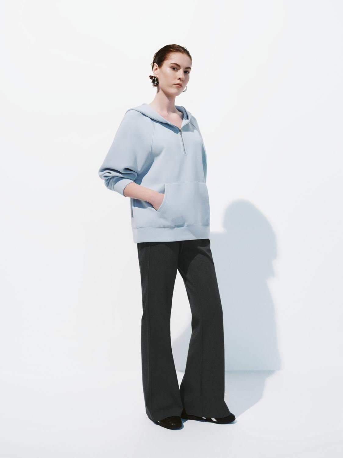 Pull On Skinny Flare Pants