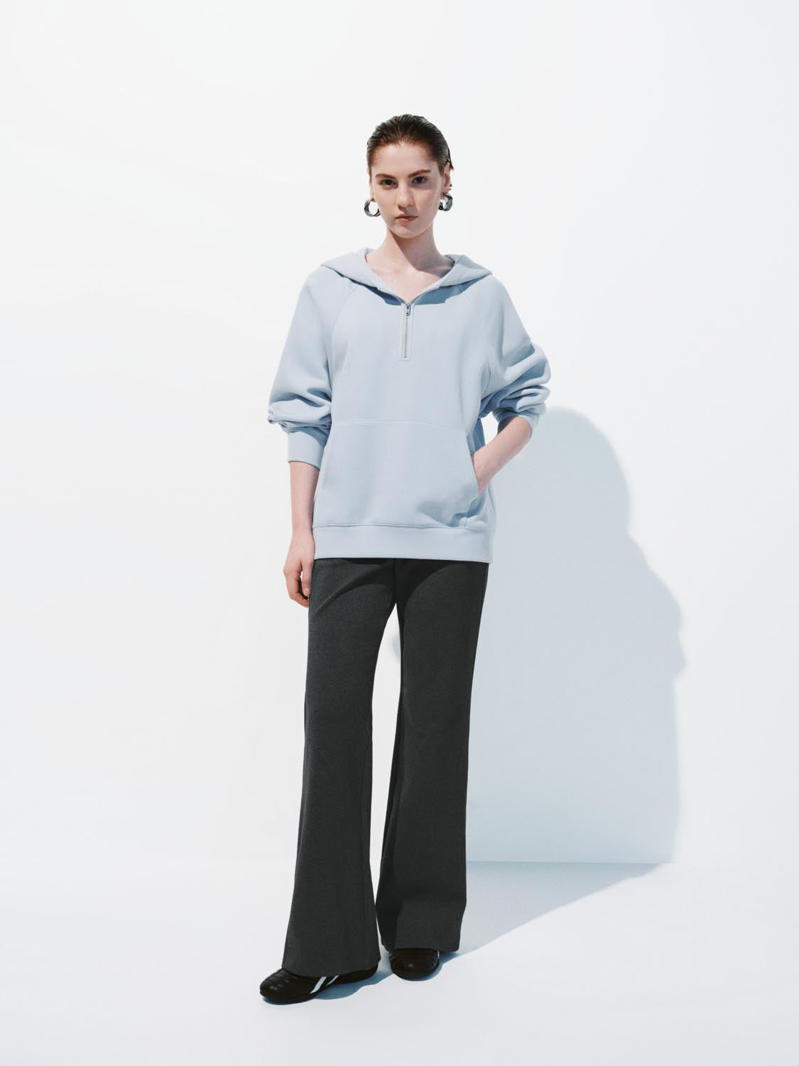 Pull On Skinny Flare Pants