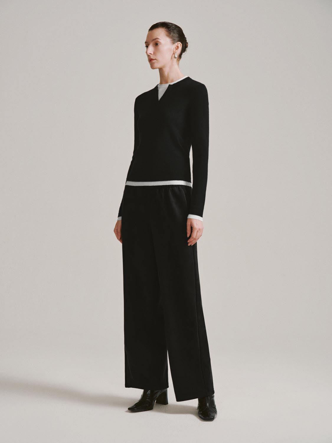 Pull On Wide Leg Pants