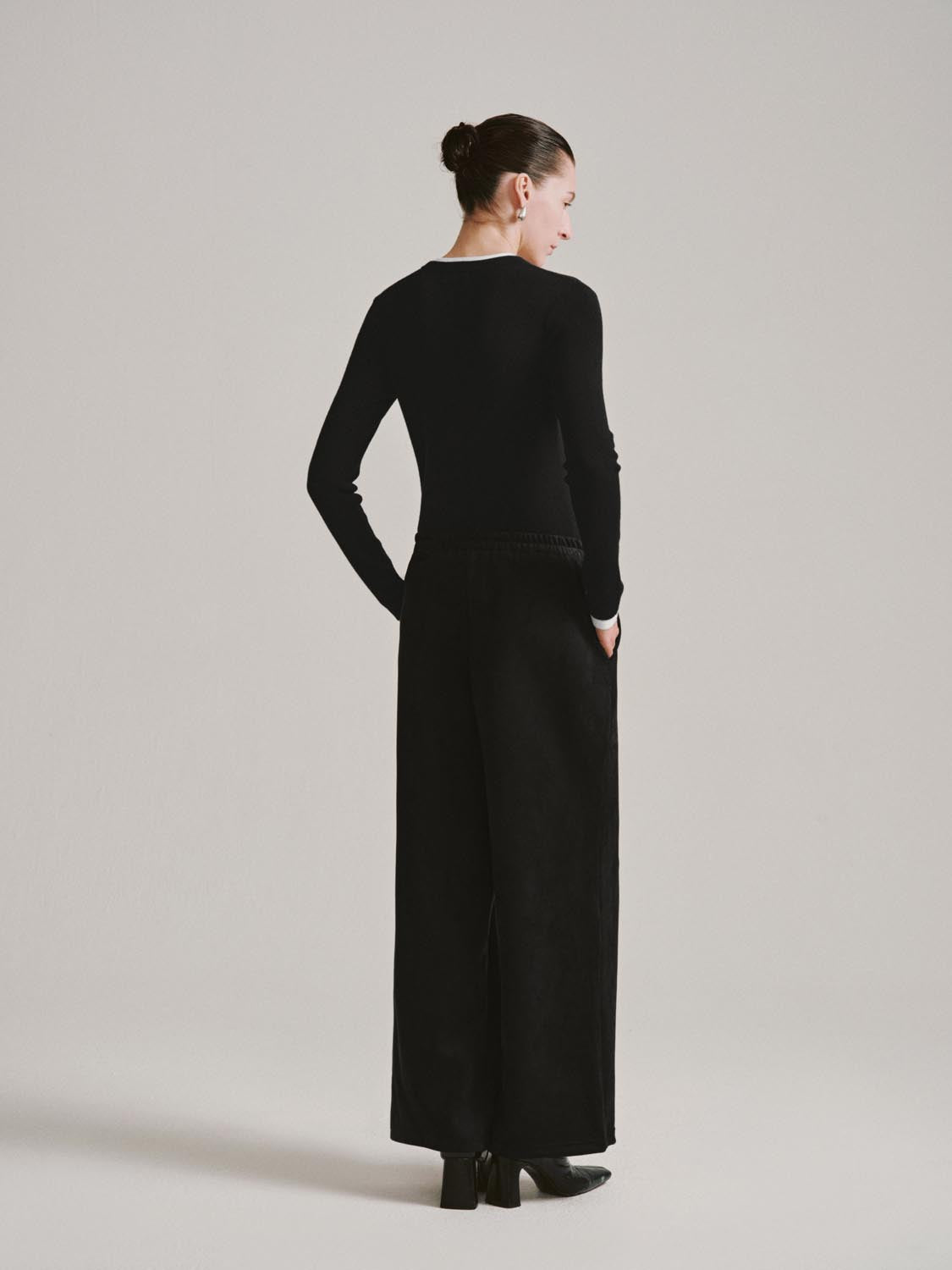 Pull On Wide Leg Pants