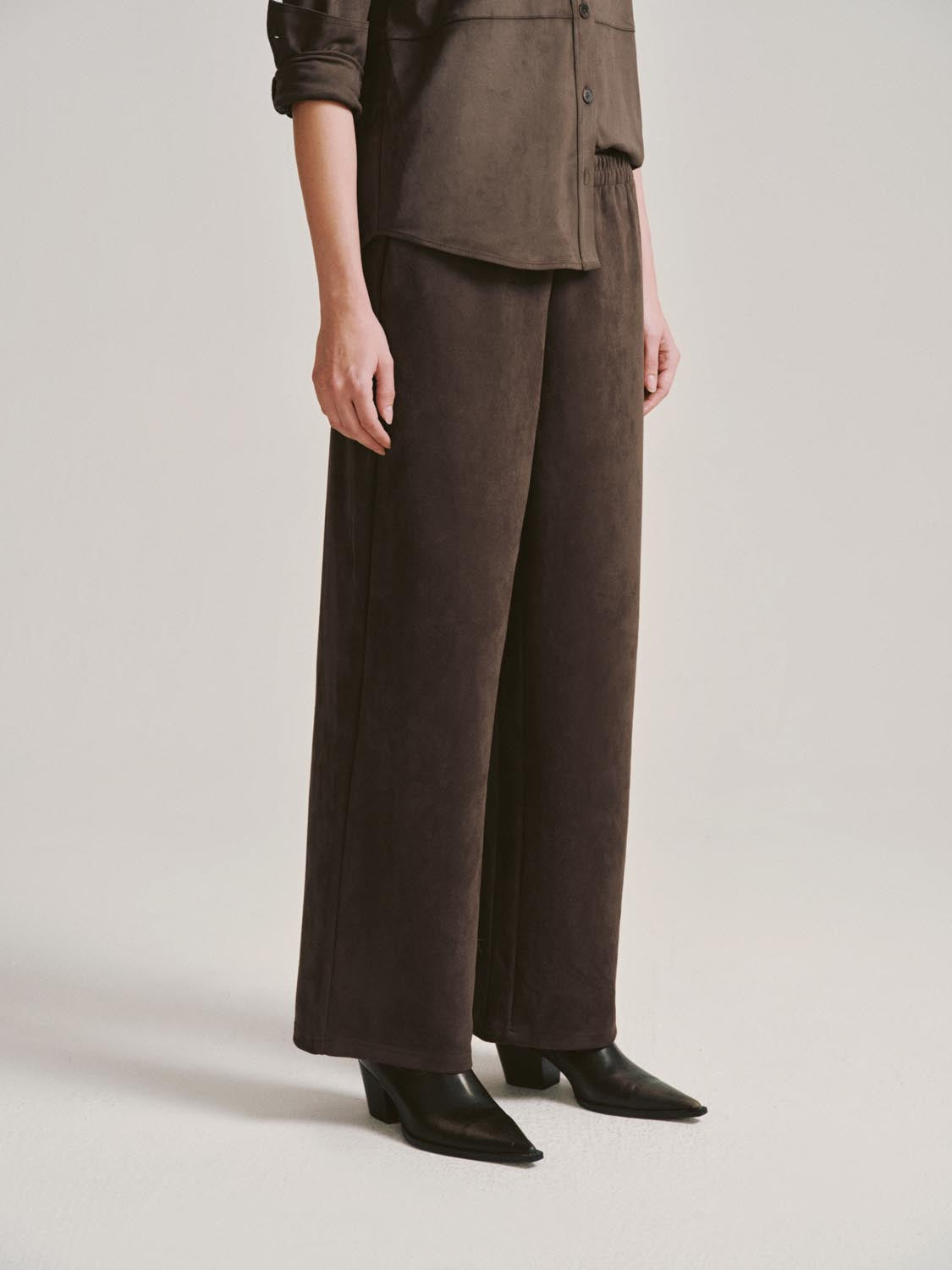 Pull On Wide Leg Pants