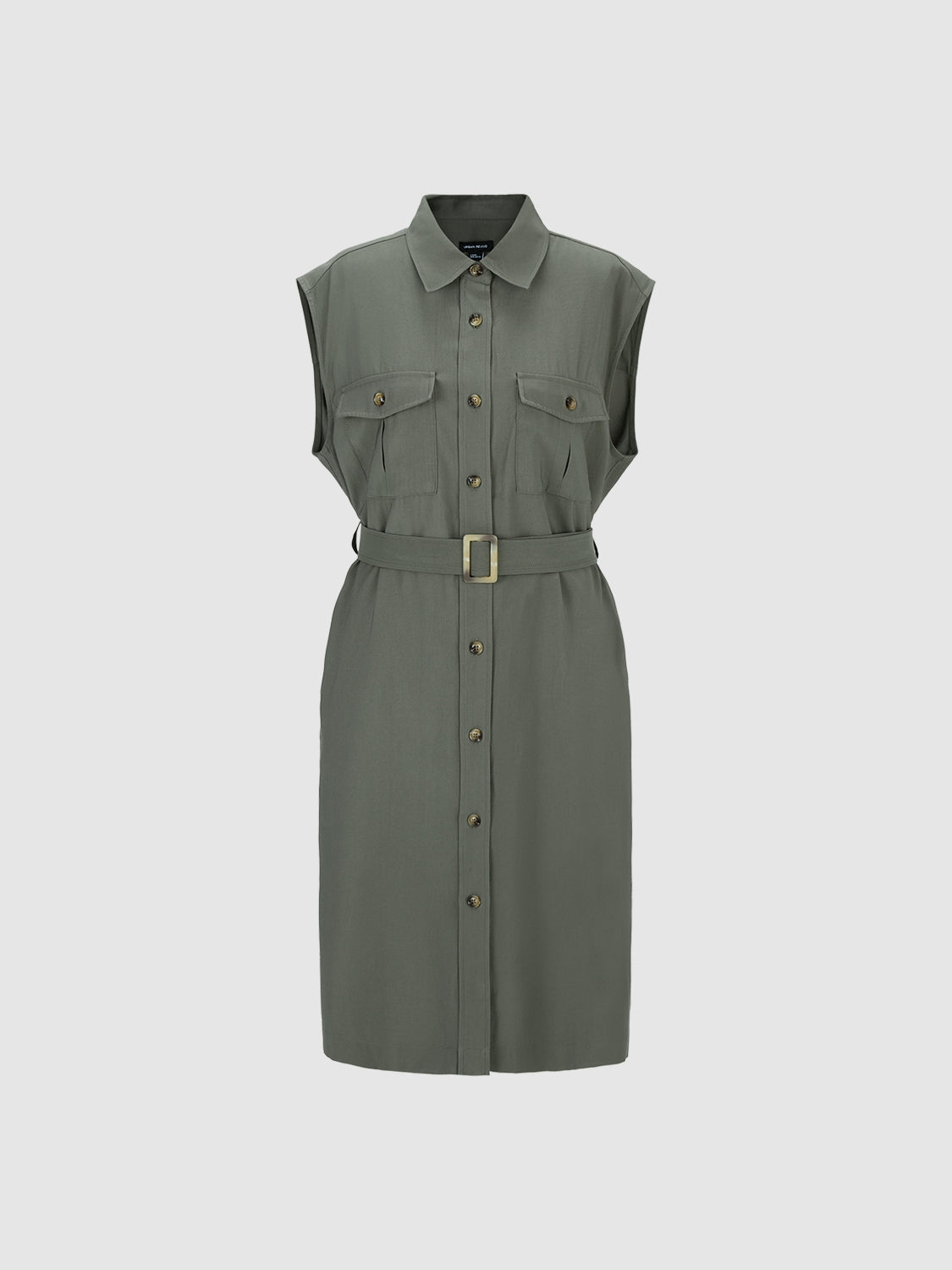Belted Straight Dresses
