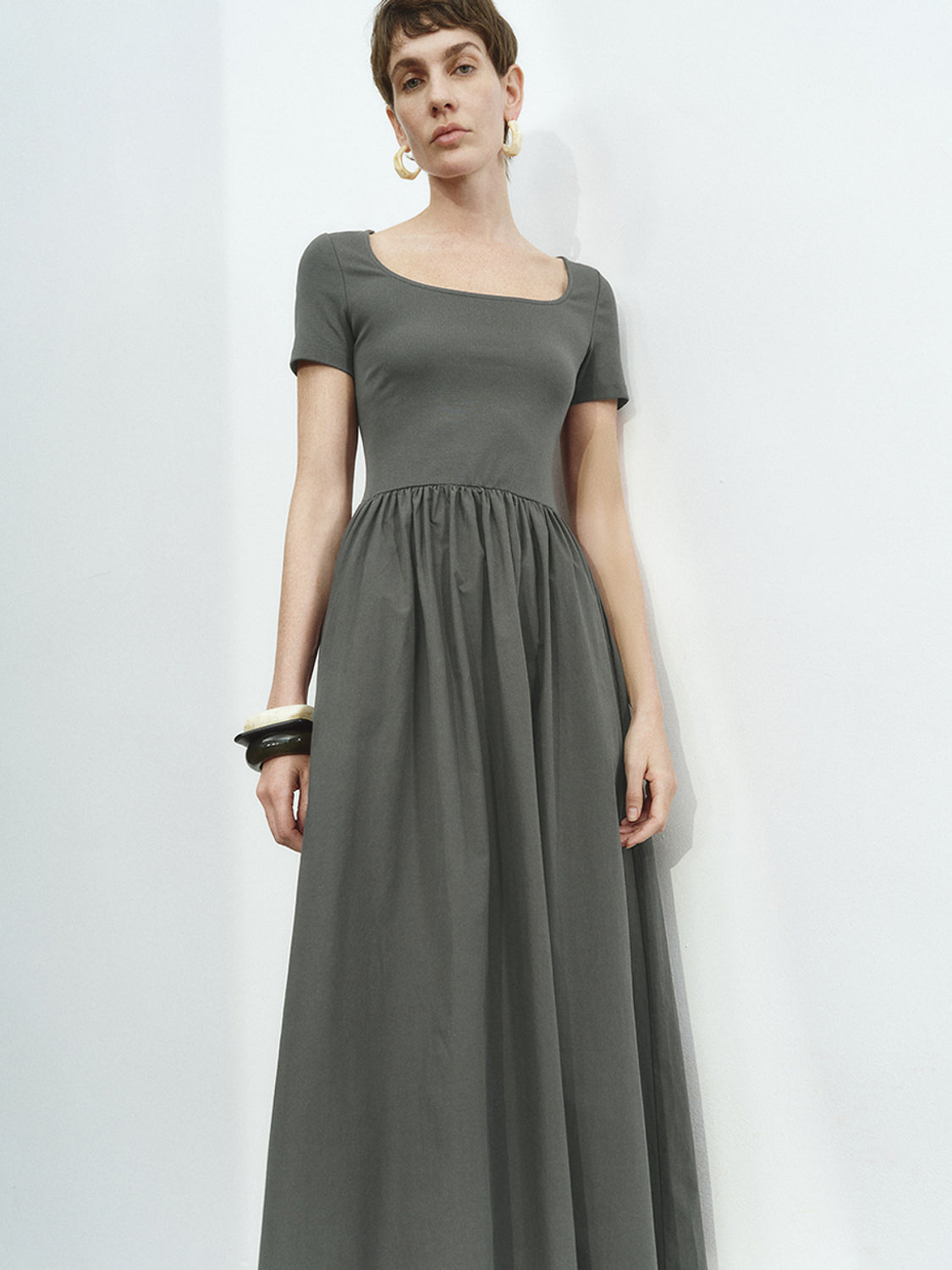 Skinny Maxi A-Line Dresses