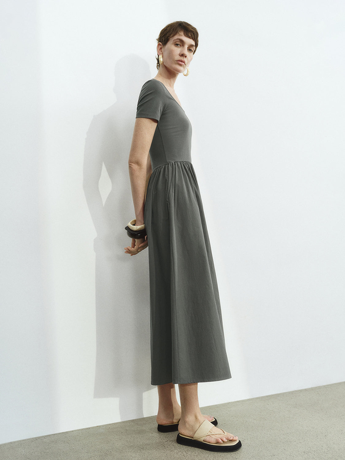Skinny Maxi A-Line Dresses