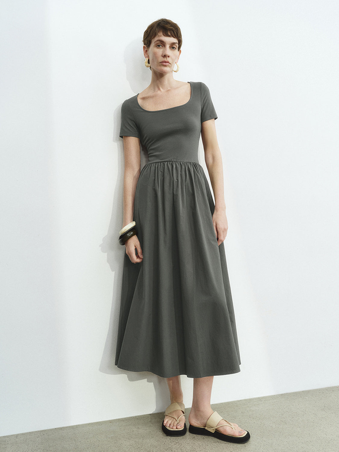 Skinny Maxi A-Line Dresses