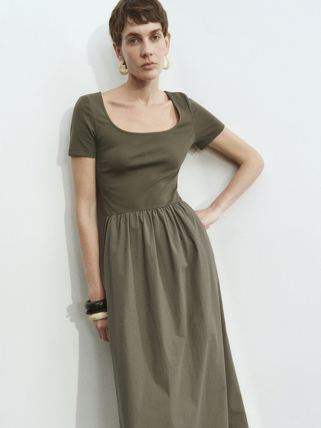 Skinny Maxi A-Line Dresses