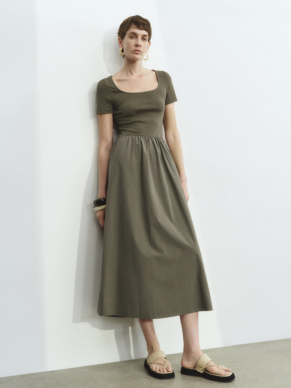 Skinny Maxi A-Line Dresses