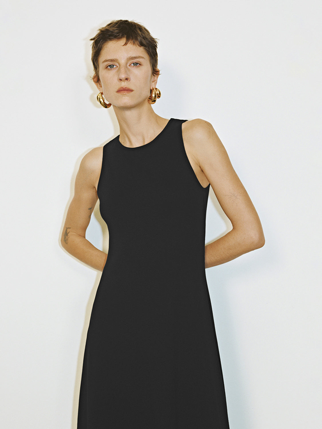 Sleeveless A-Line Dresses