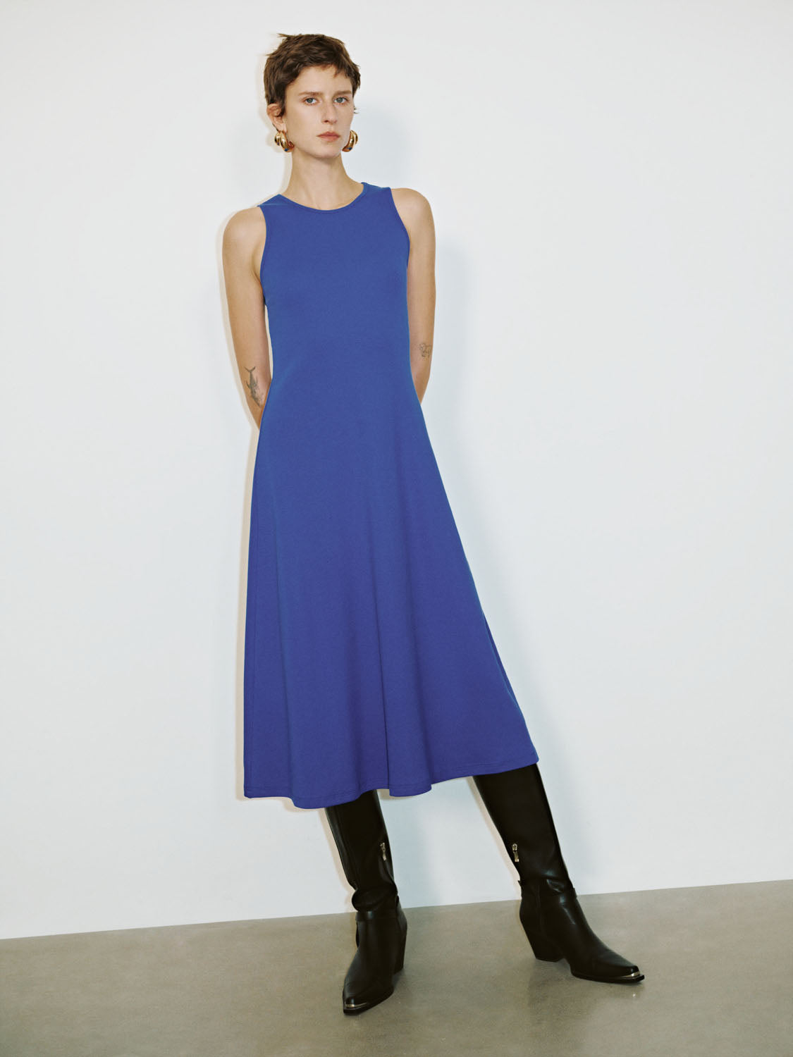 Sleeveless A-Line Dresses