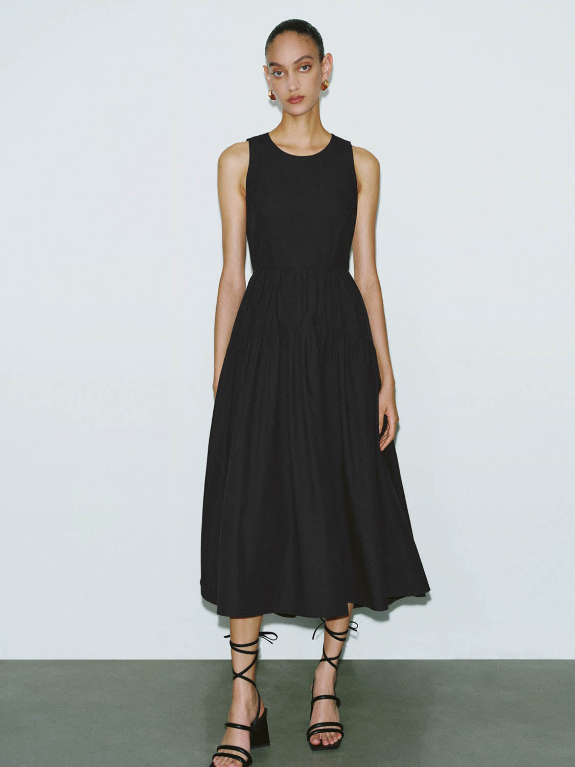 Sleeveless A-Line Dresses