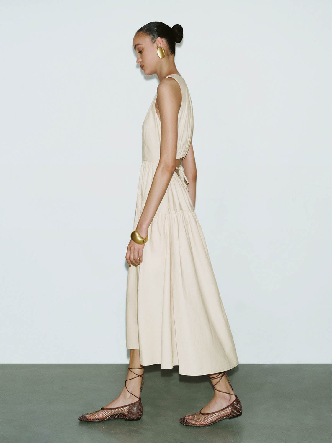 Sleeveless A-Line Dresses