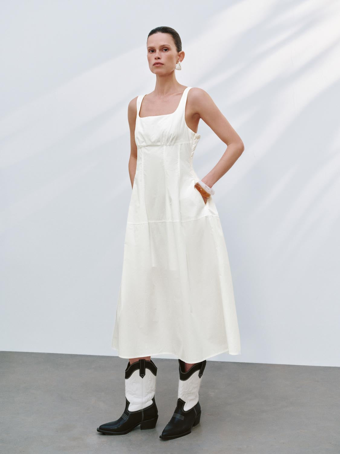 Wide Strap Maxi Dresses