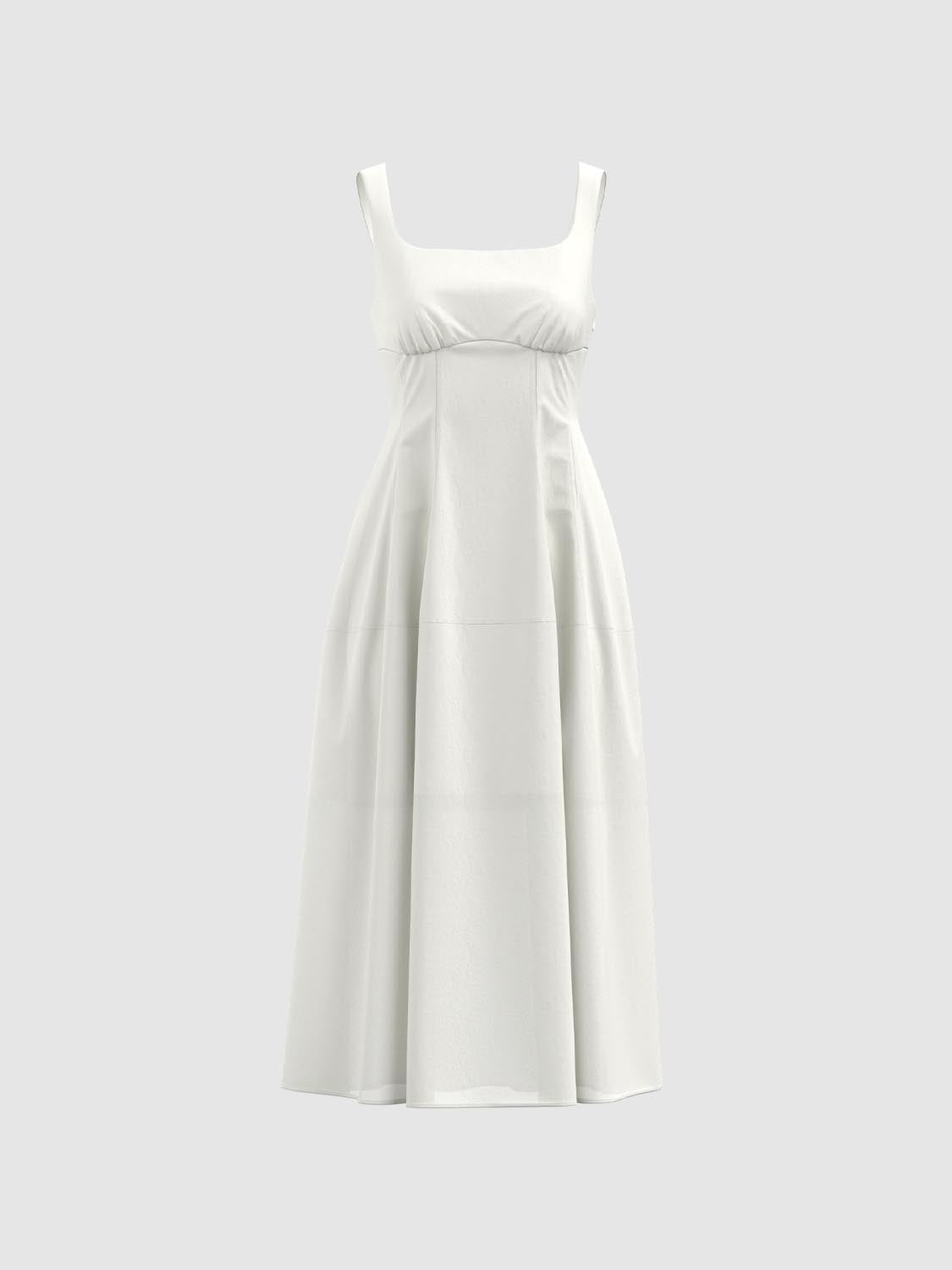 Wide Strap Maxi Dresses