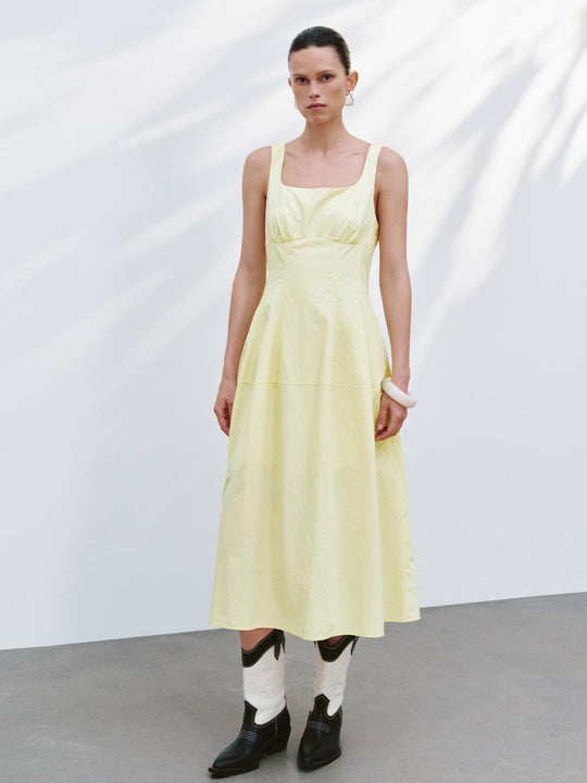 Wide Strap Maxi Dresses