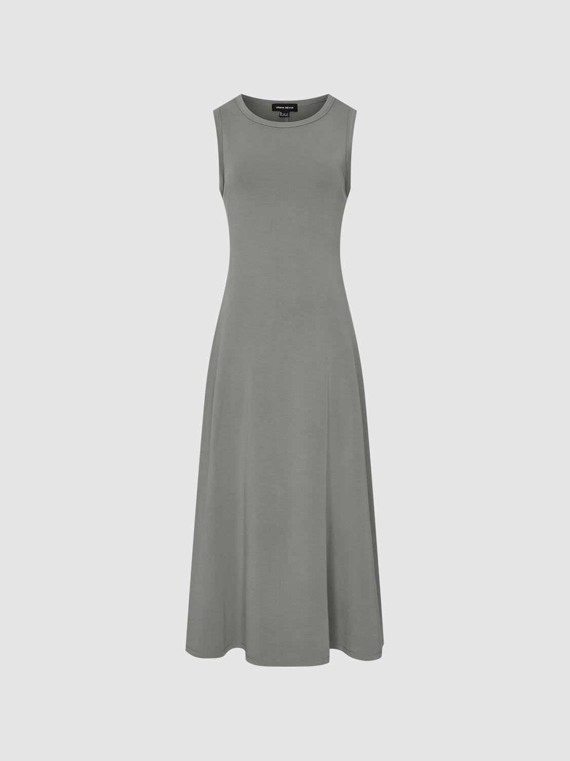 Sleeveless A-Line Maxi Dresses