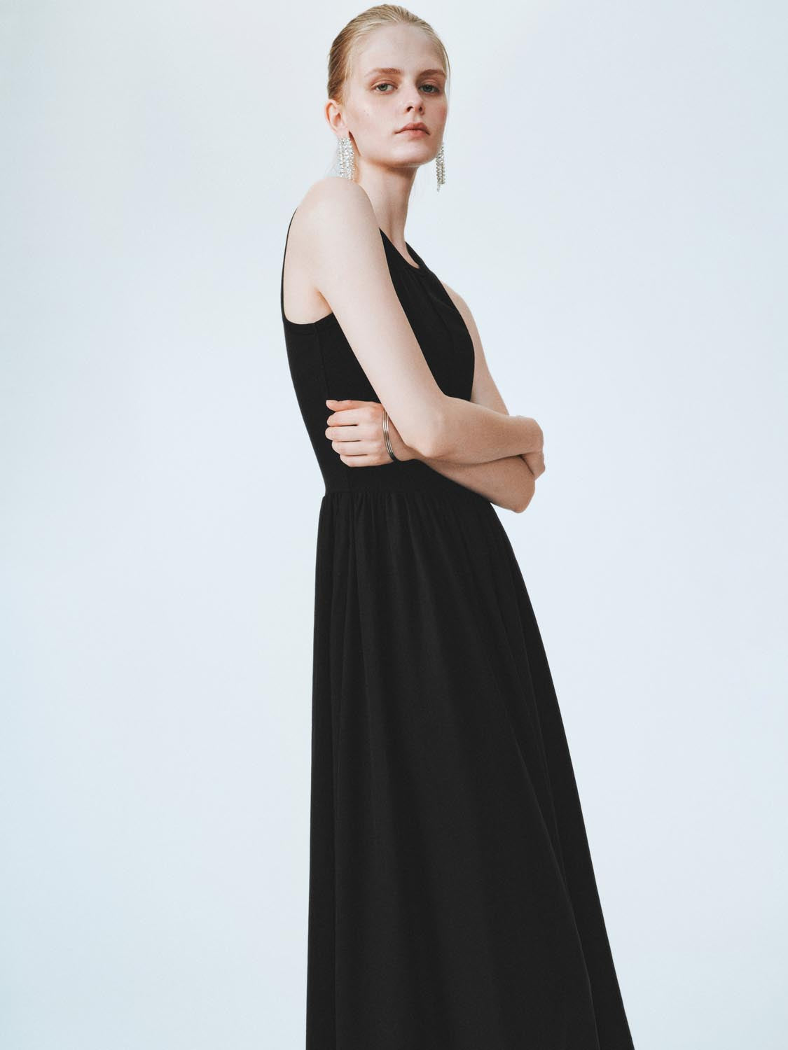 Sleeveless A-Line Maxi Dresses
