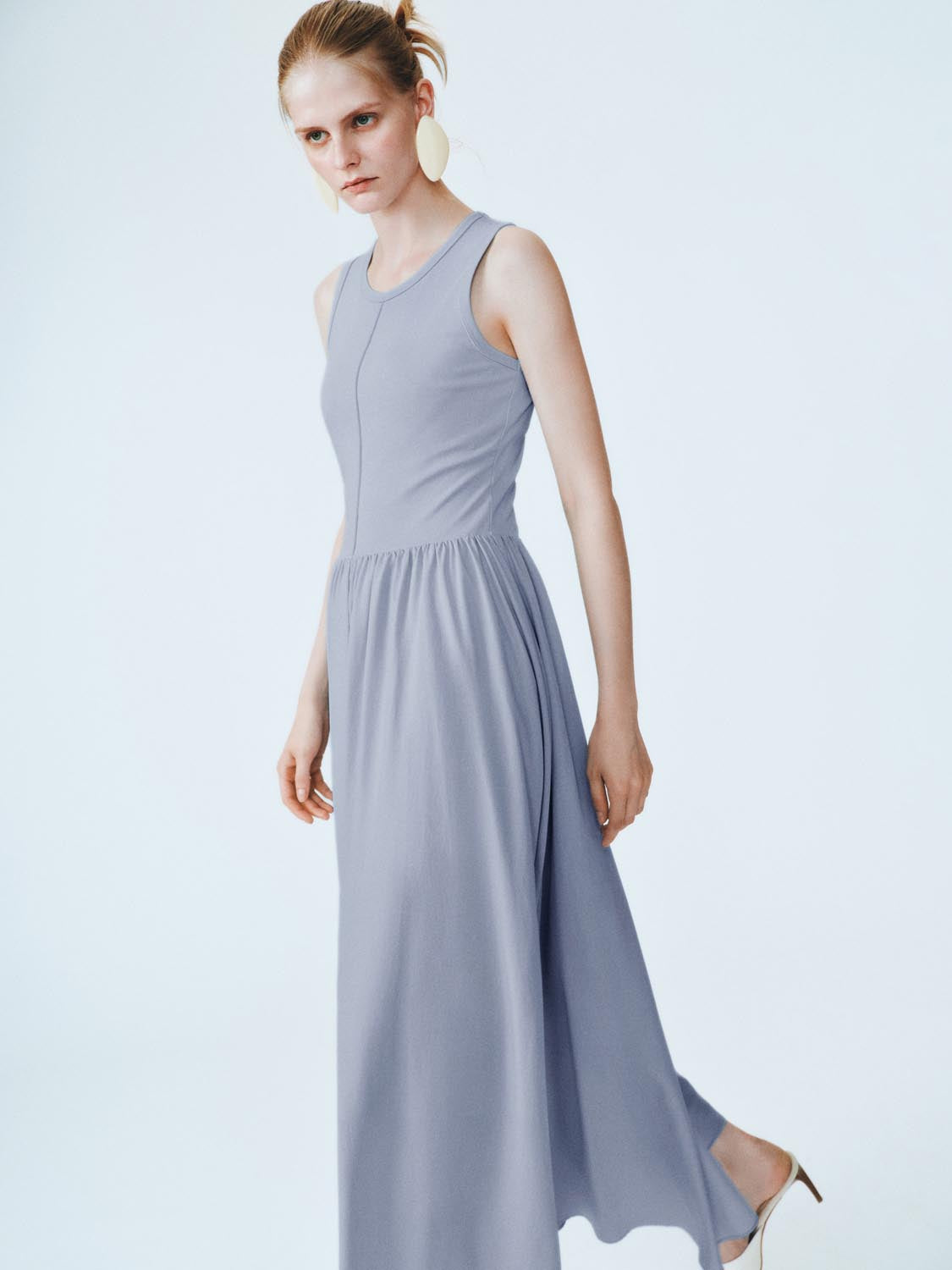 Sleeveless A-Line Maxi Dresses