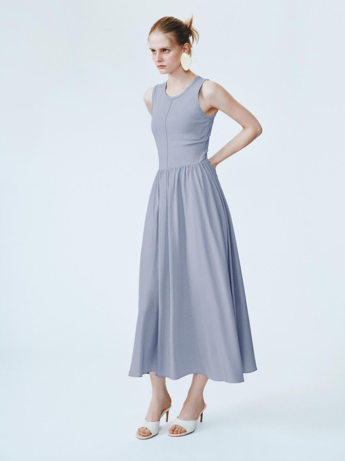 Sleeveless A-Line Maxi Dresses