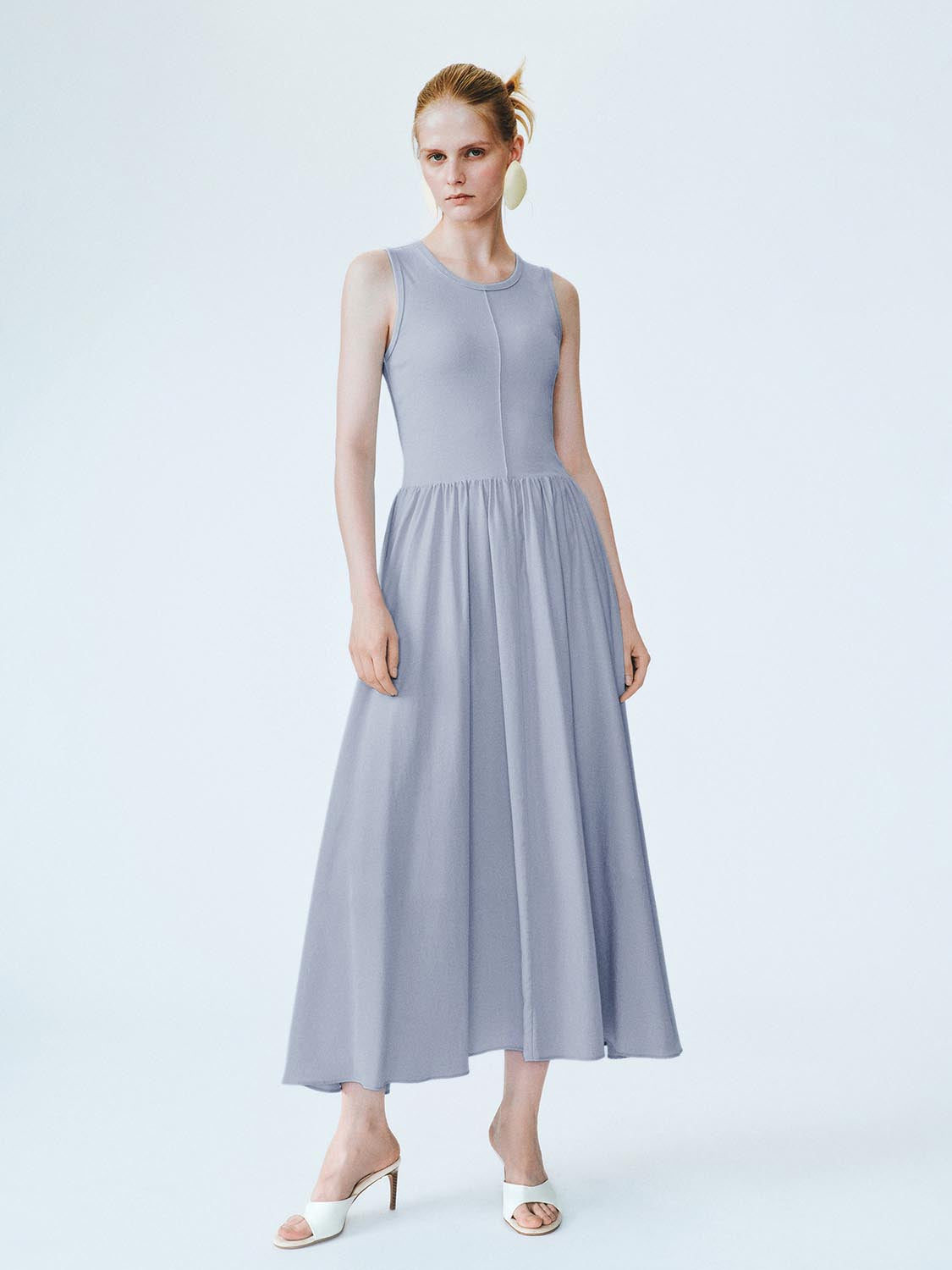 Sleeveless A-Line Maxi Dresses
