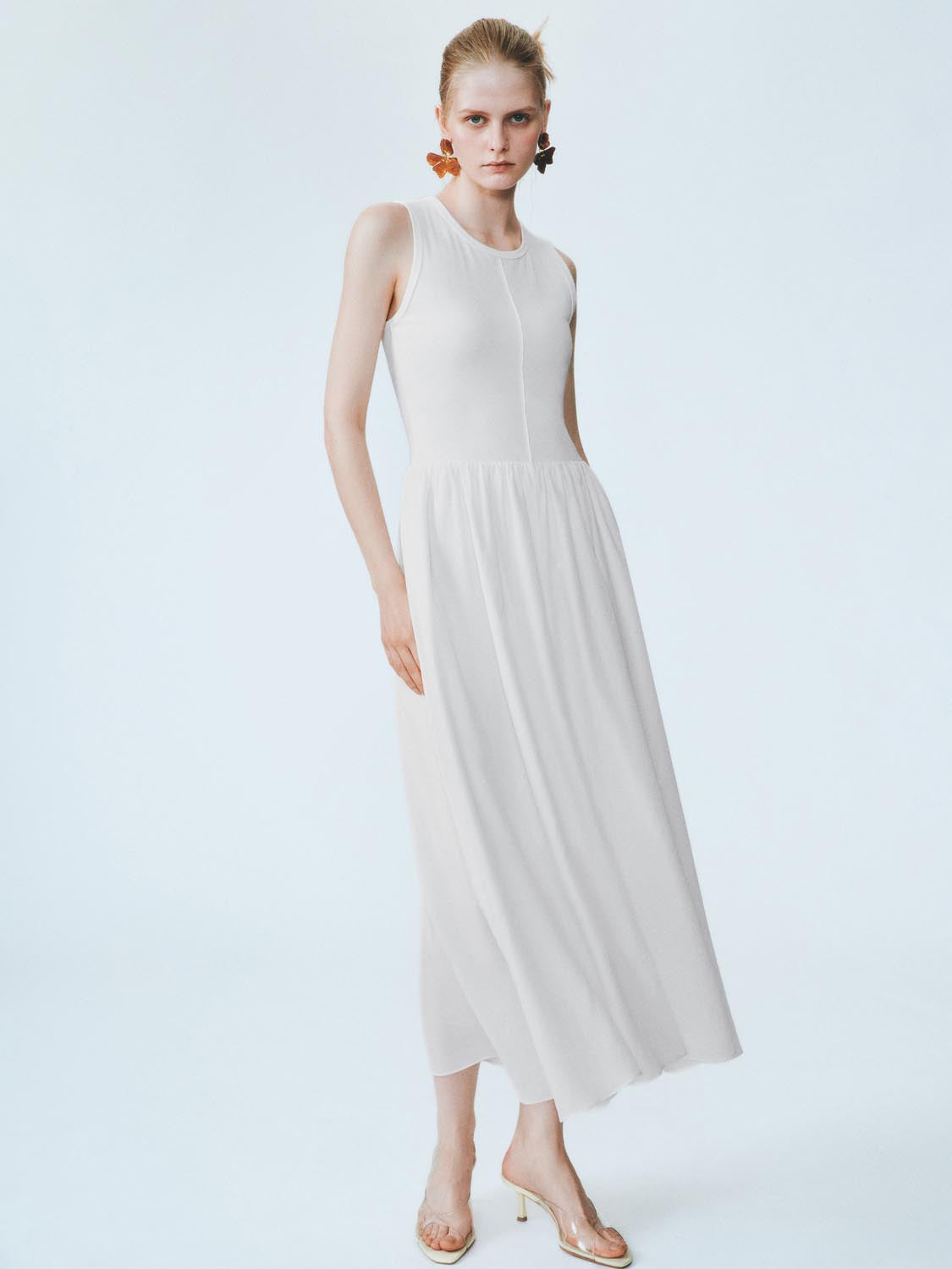 Sleeveless A-Line Maxi Dresses