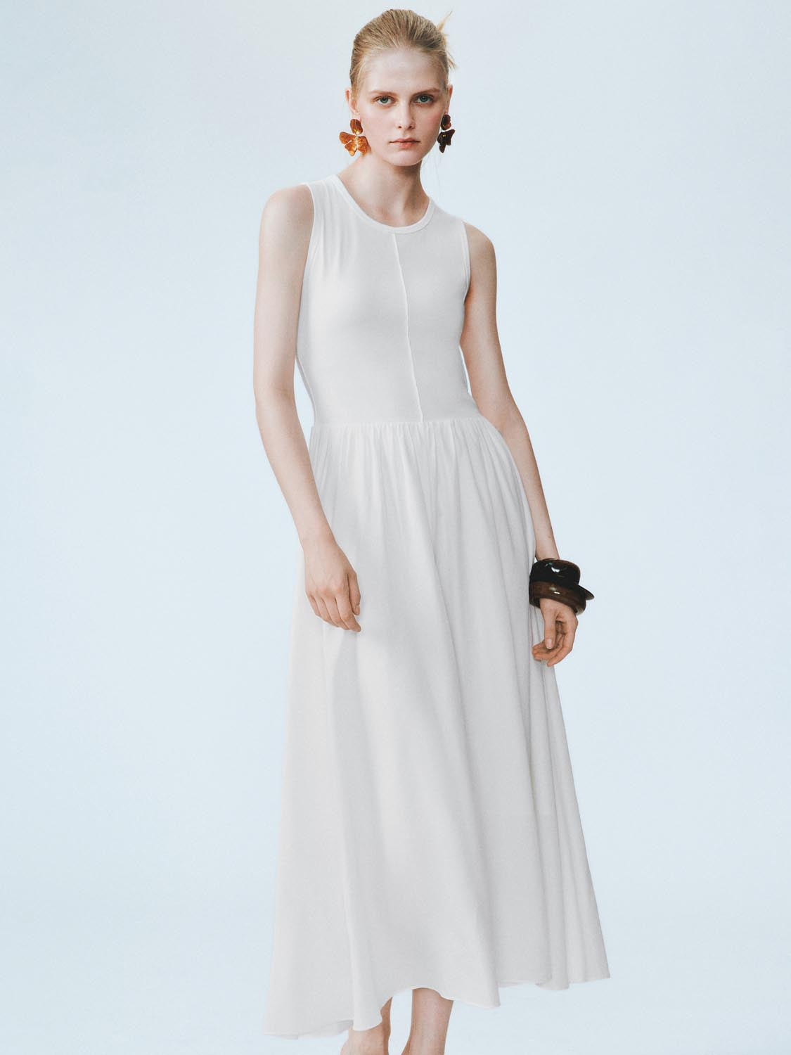 Sleeveless A-Line Maxi Dresses