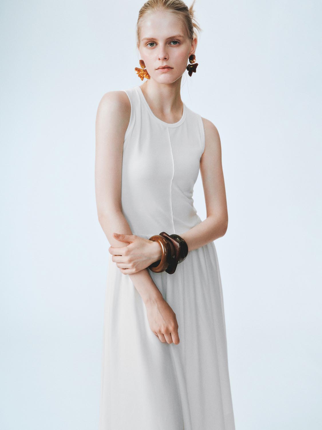 Sleeveless A-Line Maxi Dresses
