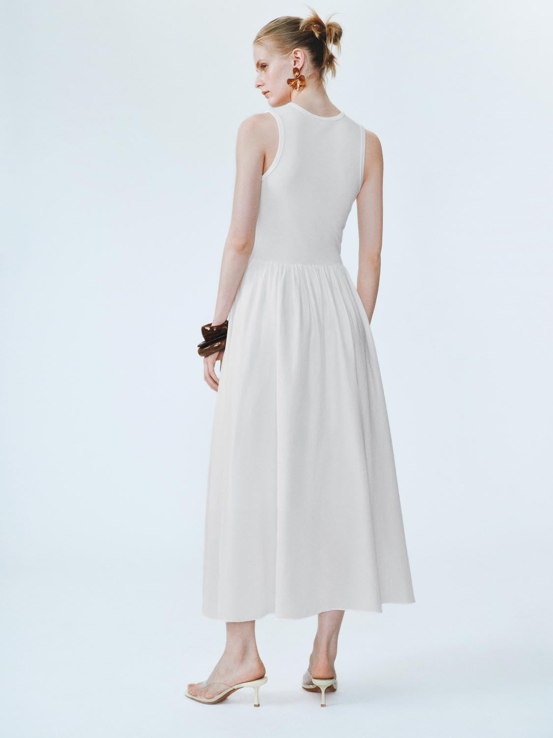 Sleeveless A-Line Maxi Dresses