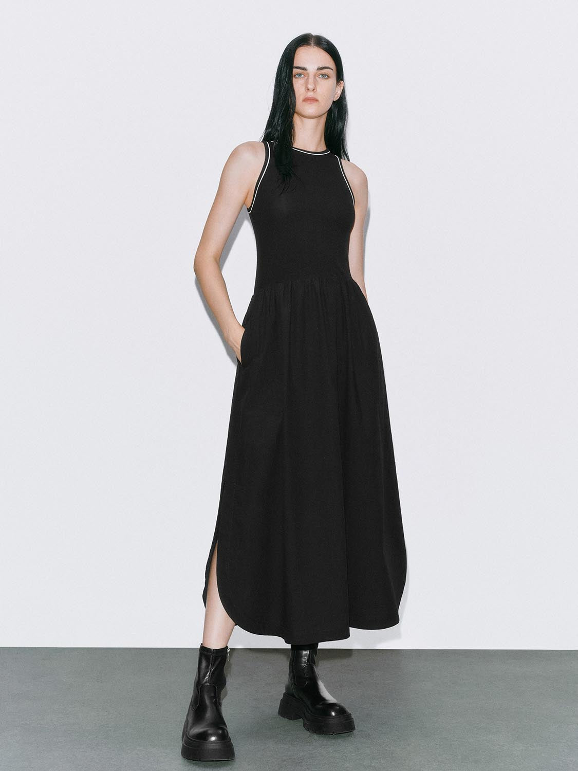 A-Line Sleeveless Dresses