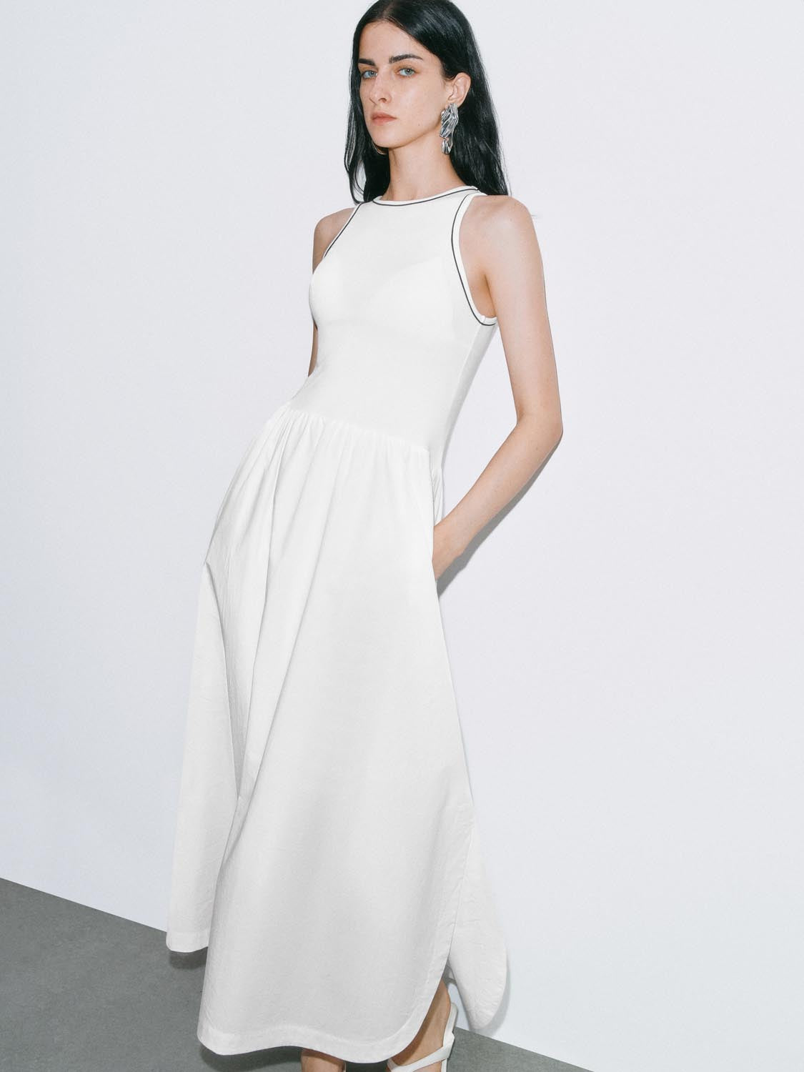 A-Line Sleeveless Dresses