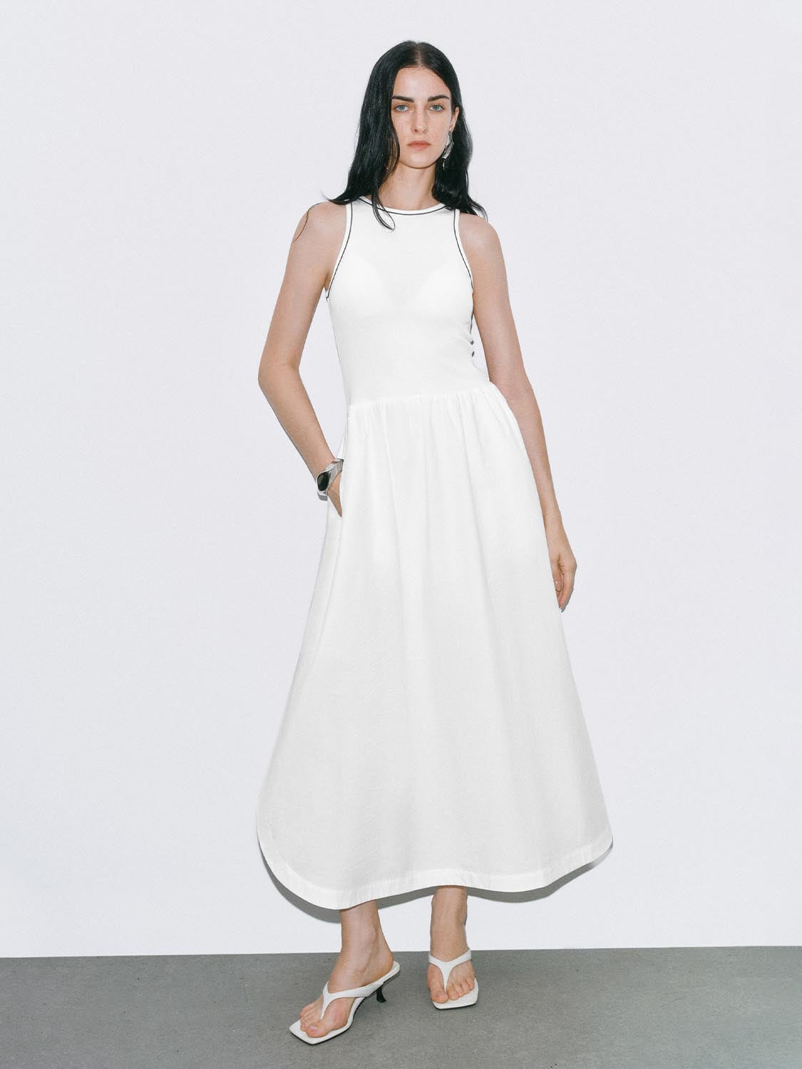 A-Line Sleeveless Dresses