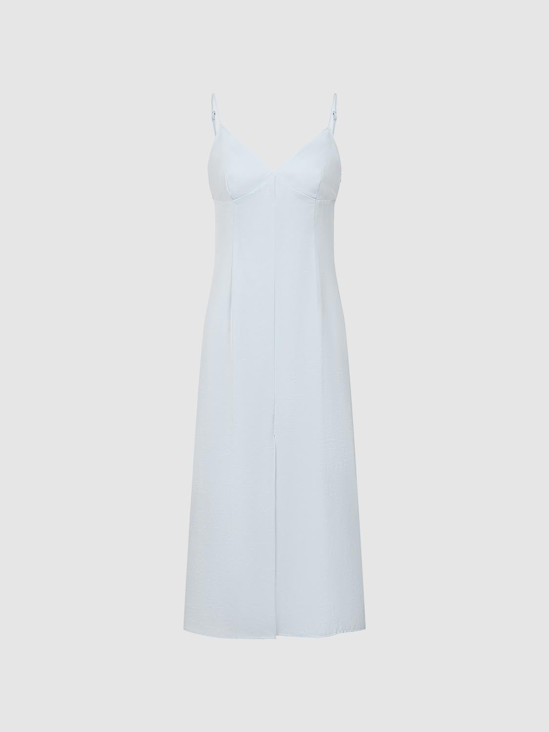 Strap A-Line Midi Dresses