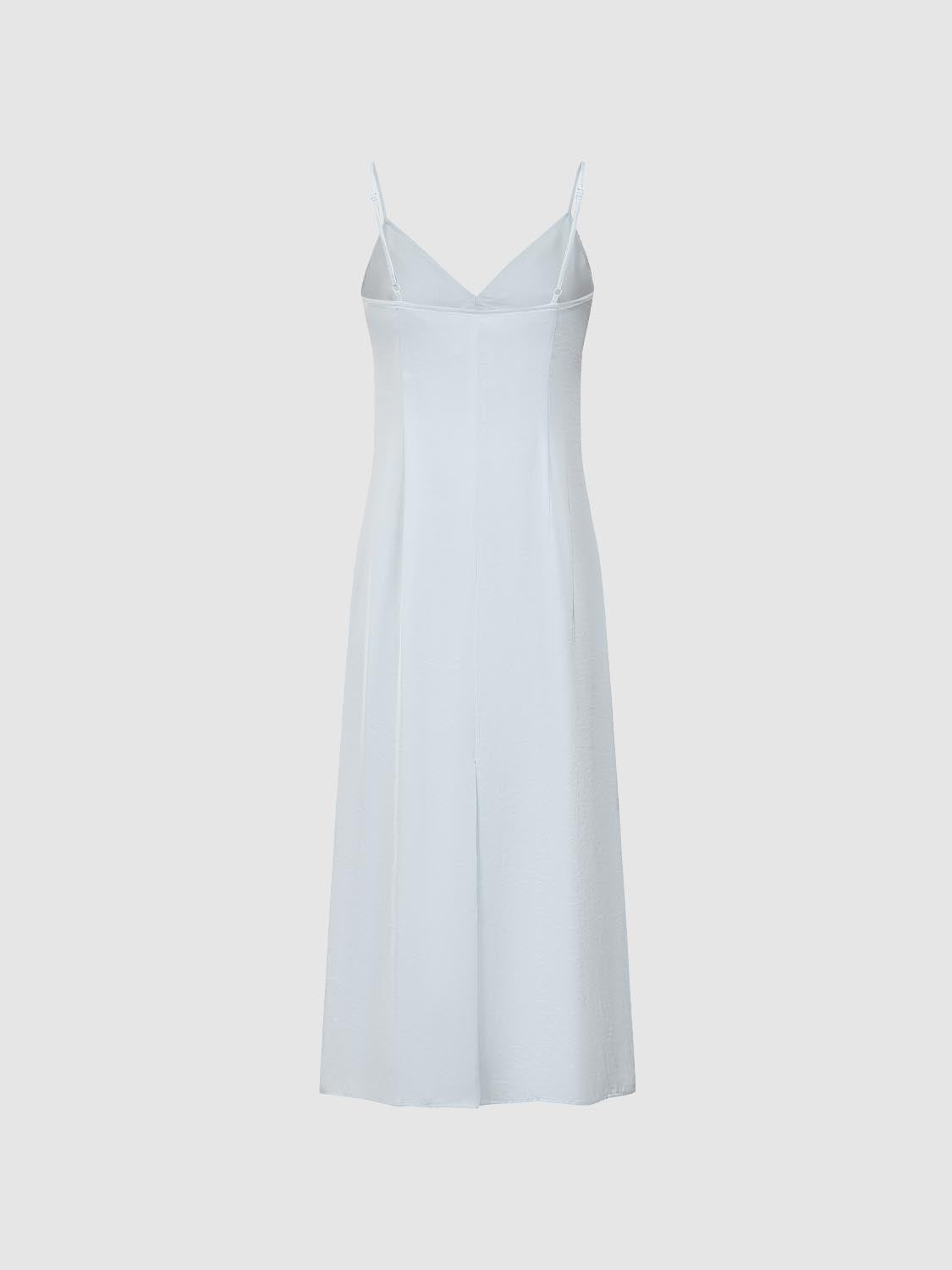 Strap A-Line Midi Dresses