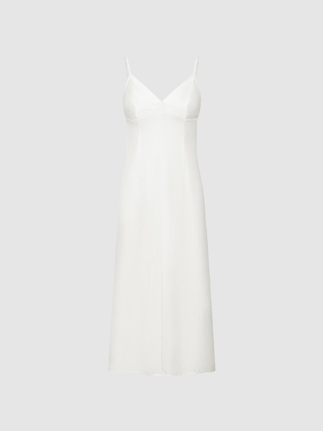 Strap A-Line Midi Dresses