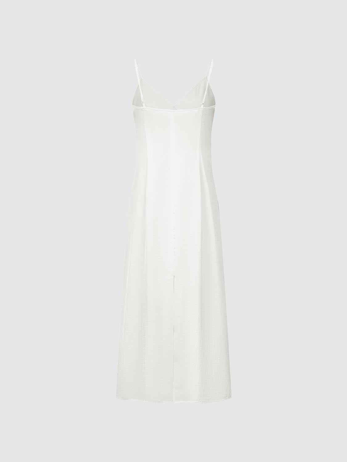 Strap A-Line Midi Dresses