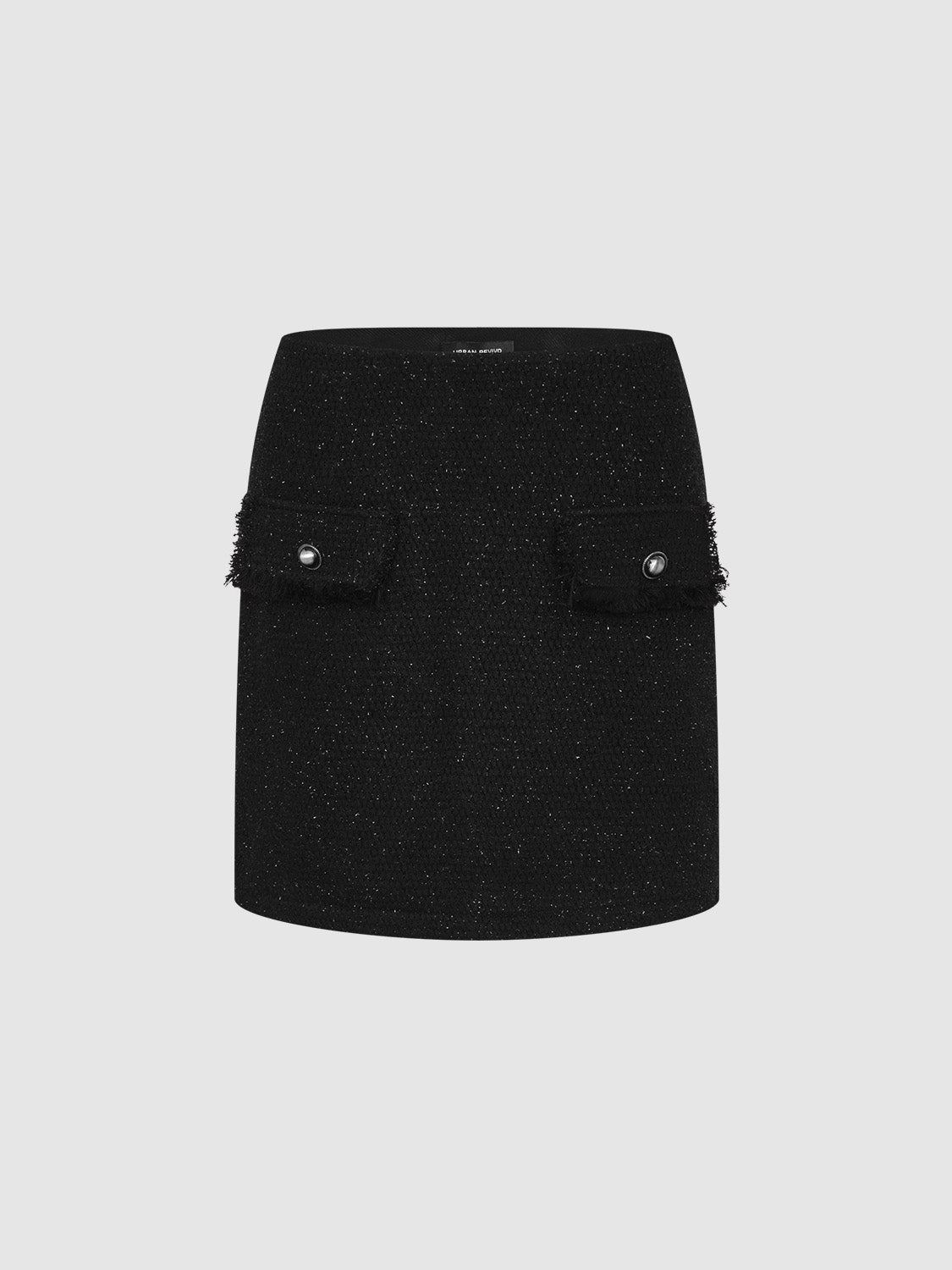 Flap Pocket Denim Skirts