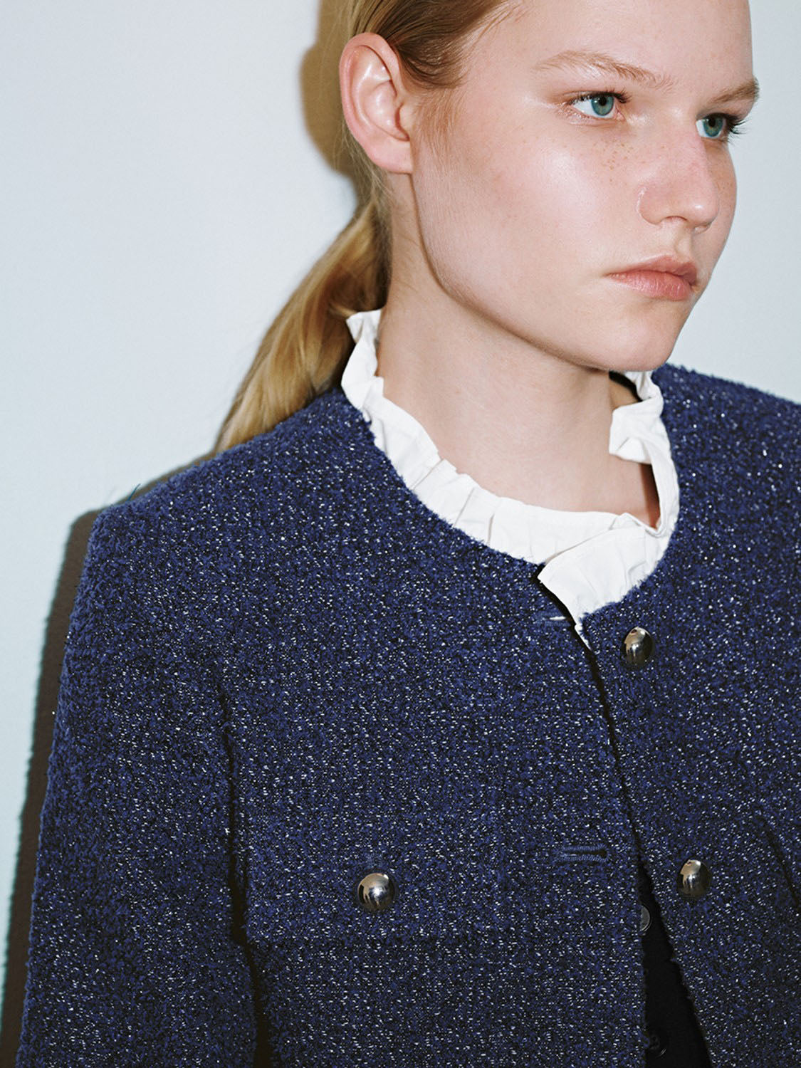 Pocket Tweed Denim Jackets