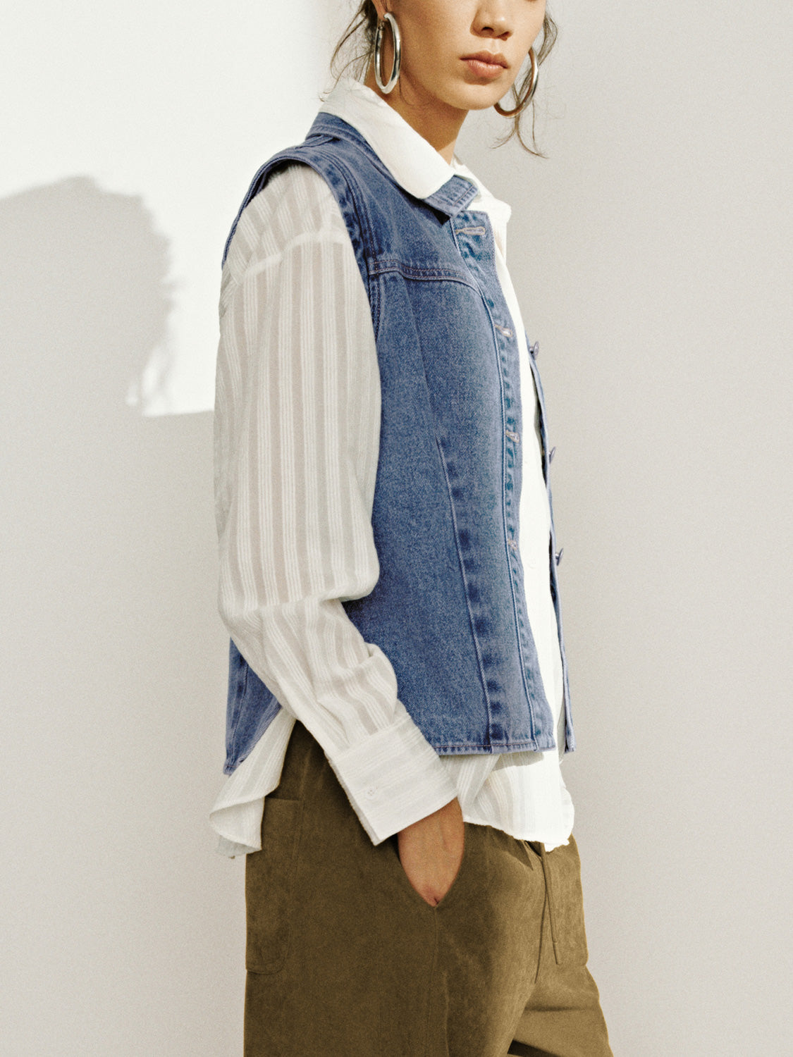 Sleeveless Denim Jackets