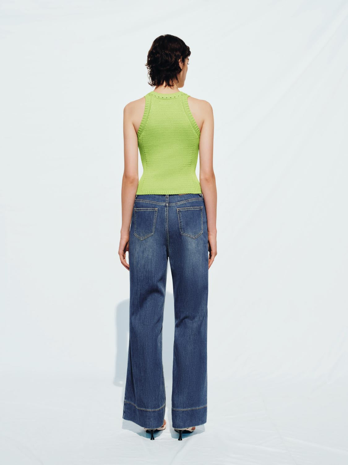 Flared Denim Jeans