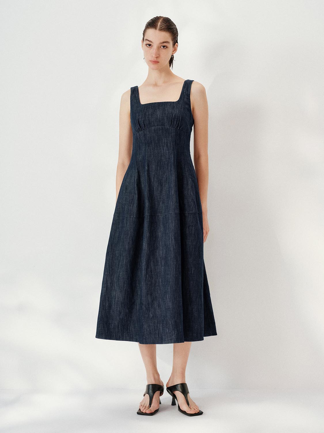 Denim Maxi Dresses