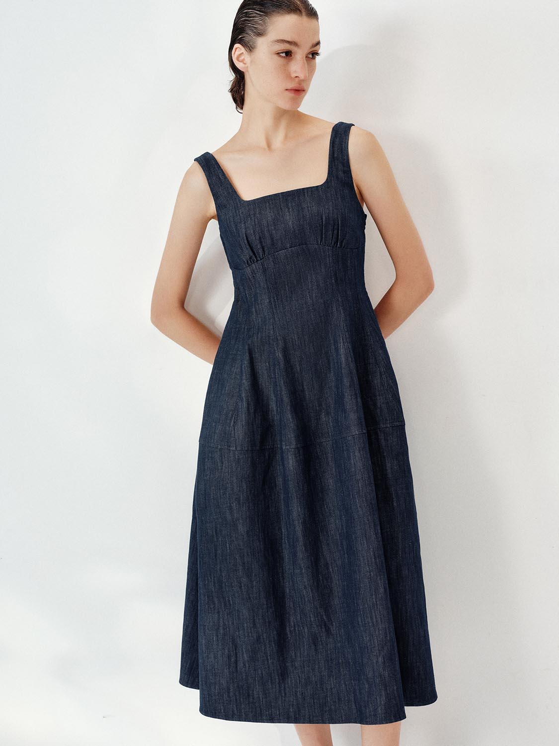 Denim Maxi Dresses
