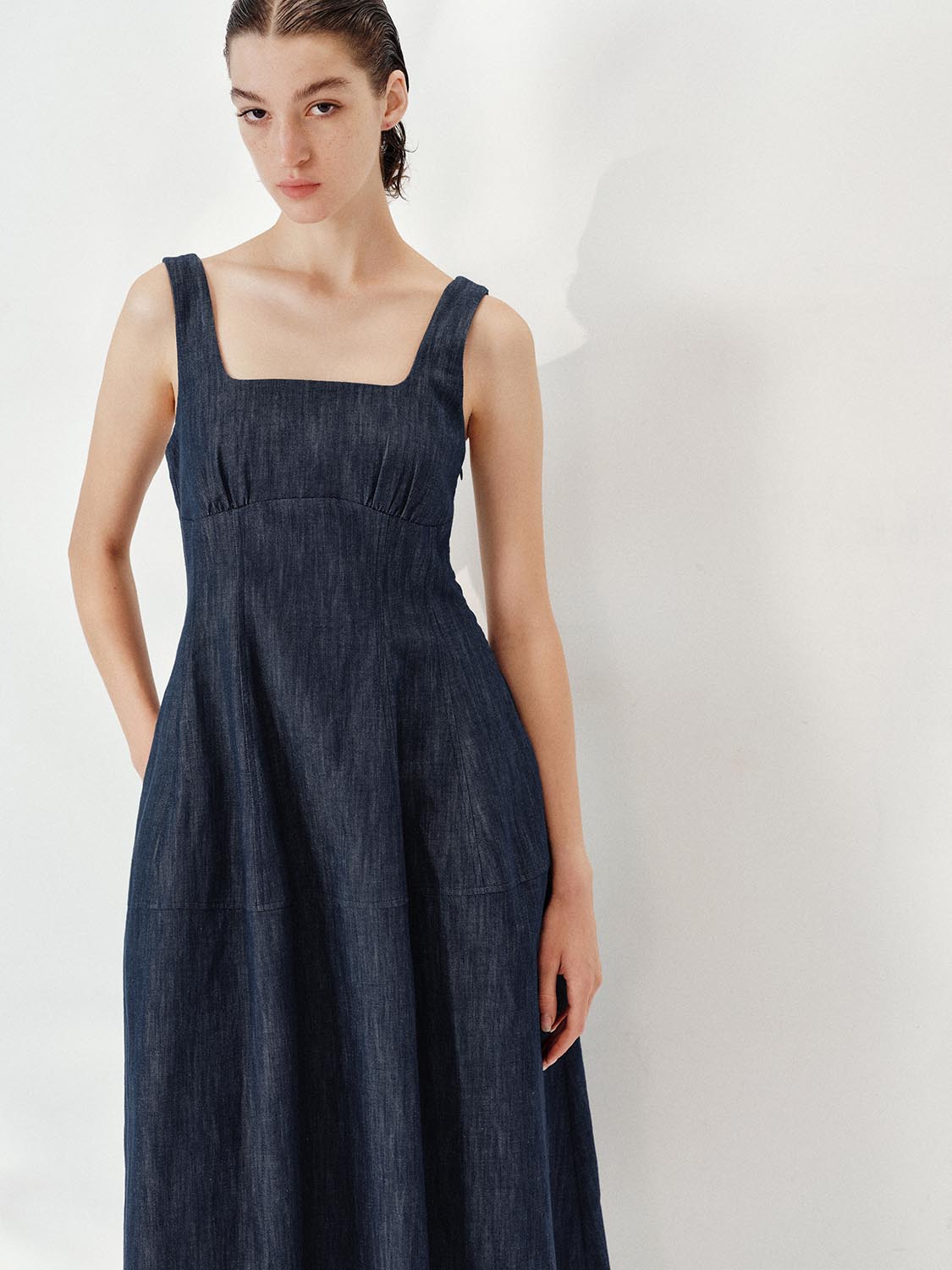 Denim Maxi Dresses