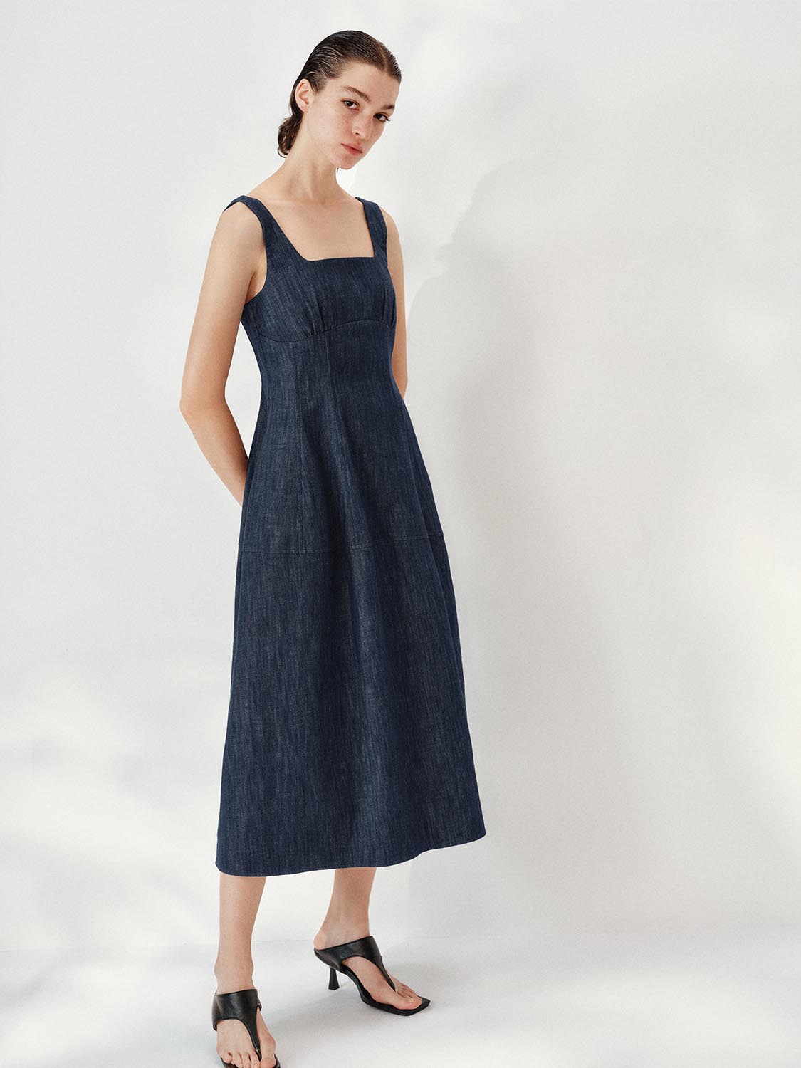 Denim Maxi Dresses