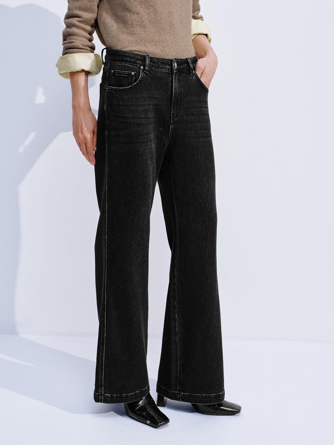 Flare Leg Jeans