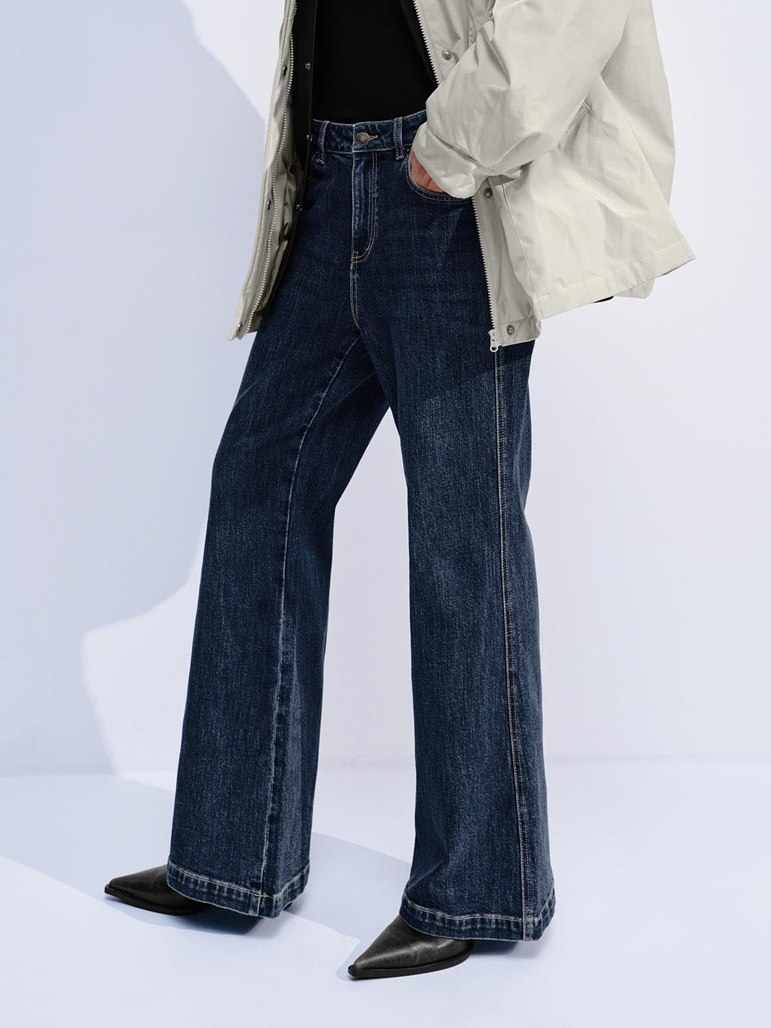 Flare Leg Jeans