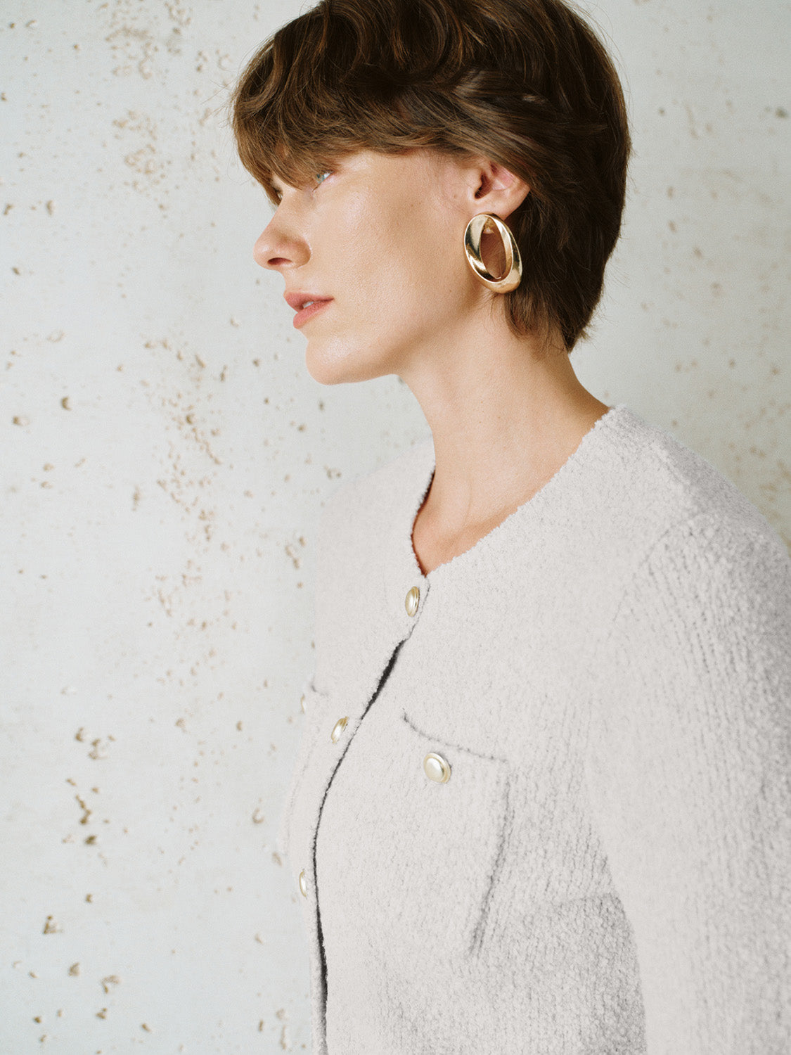 Cropped Knitted Cardigans
